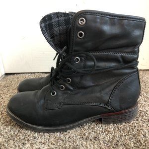 Black Combat Boots
